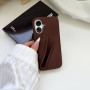  Стильный чехол Rhode в цвете Espresso на iPhone 16